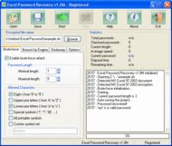 Excel Password Recovery screenshot